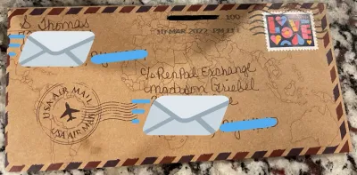 Snail mail letter!