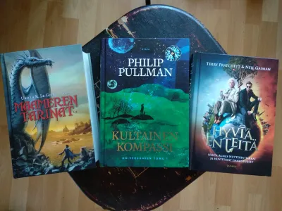 Three fantasy books!!