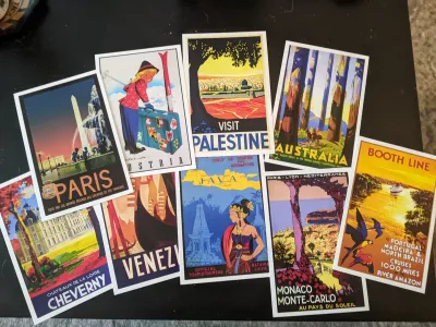 Postcards from a penpal