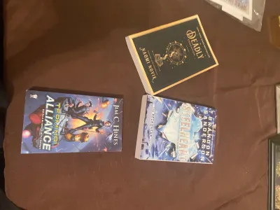 Thanks for the cool books! 