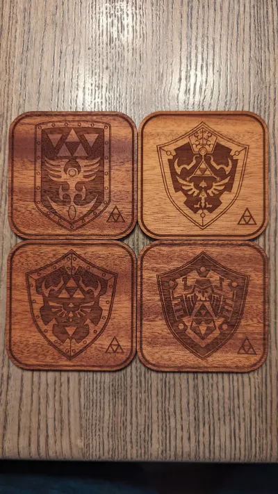 Awesome Zelda Coasters