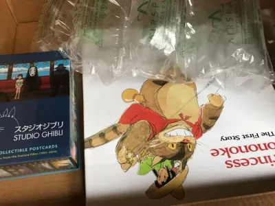 Studio Ghibli Flash cards and Princess Mononoke