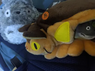 Cat Bus and Totoro