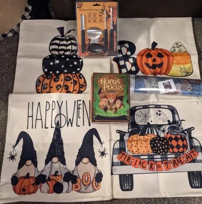Loved this Halloween surprise in May! Thank you!
