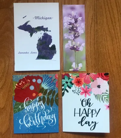 Beautiful cards filled with lovely messages! 