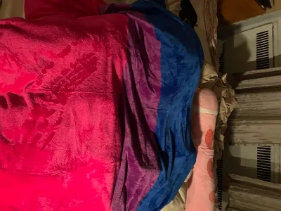 Thank you for the bisexual blanket!