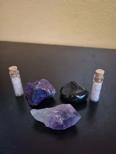 A wonderful array of crystals!