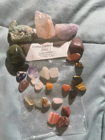Mystery crystals!