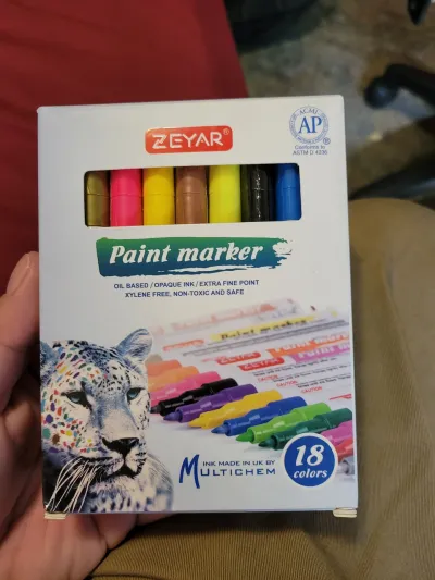 Paint markers!