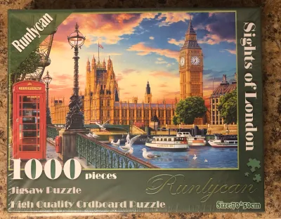 Sights of London jigsaw puzzle!