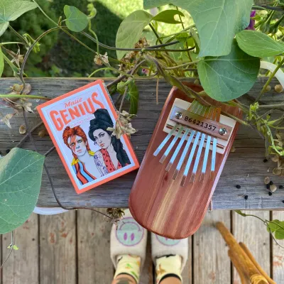 A Thumb Piano and Musician Themed Playing Cards ✨